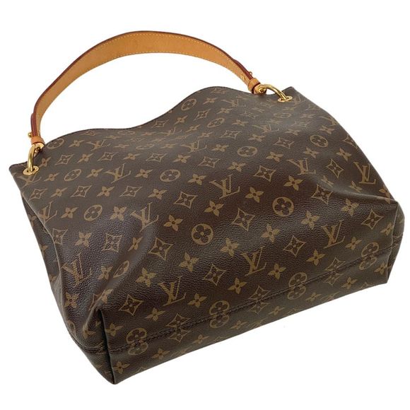 Louis Vuitton Graceful PM Shawl Monogram Brown Shoulder Bag - Picture 2 of 9